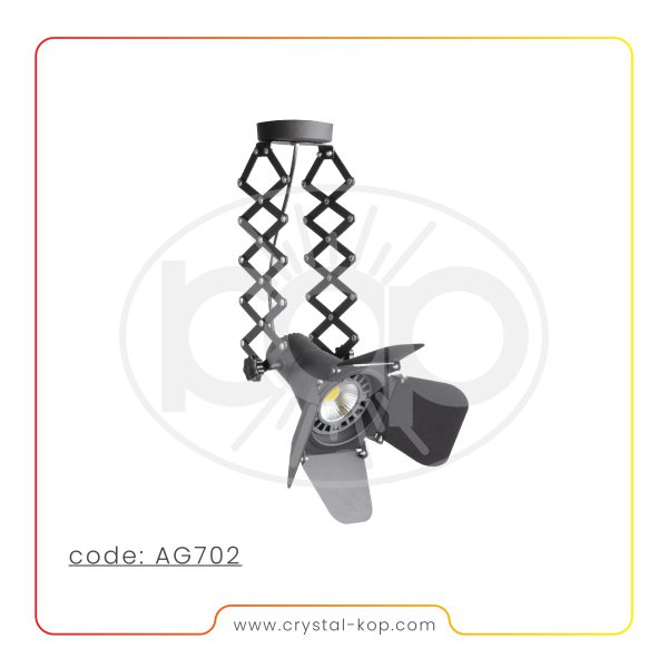 چراغ ریلی آکارئونی کد AG702