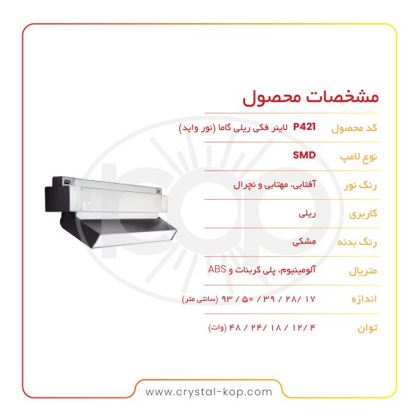 لاینر فکی ریلی گاما (نور واید)
